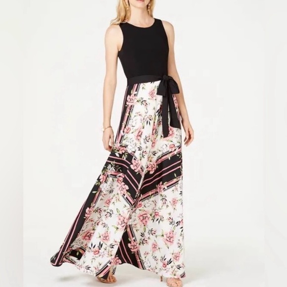 INC International Concepts Dresses & Skirts - INC International Concepts Sleeveless Maxi Floral Dress Sz 12